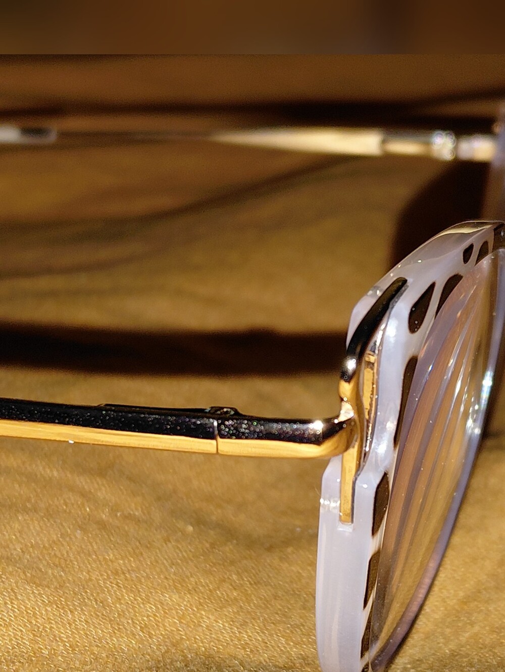 Cat eye leopard Translucent Women's Firmoo reading Glasses - Picture 4 of 6